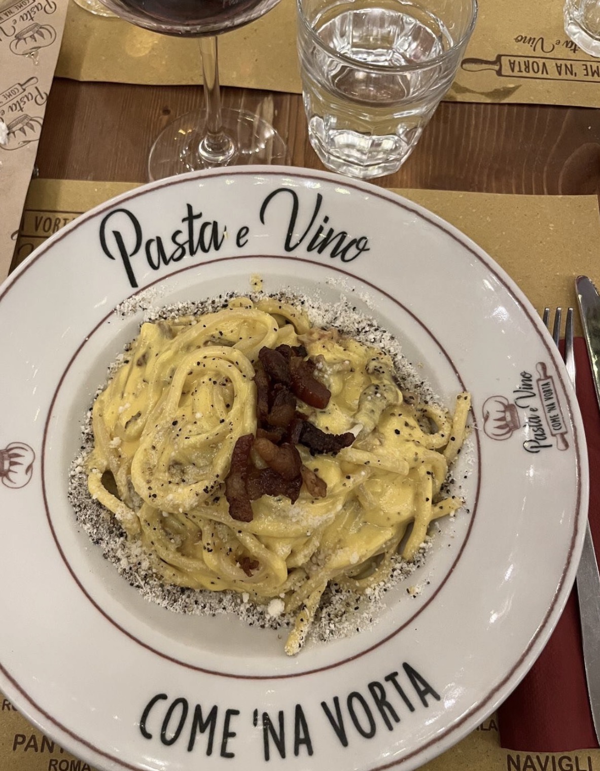 Pasta e Vino