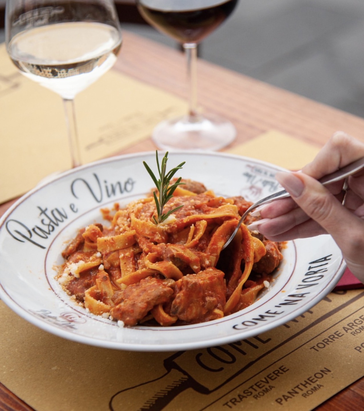 Pasta e Vino